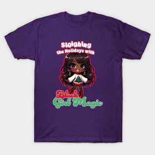 Black Girl Holiday Magic T-Shirt